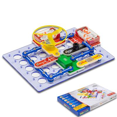 RiZKiZ Circuit Puzzle Electronic Circuit with Japanese Electronic No Soldering Introductory Block [188 Experiments] Illustrations, Guide, Kit,