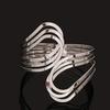 DIEZI Bijoux Gypsy Fashion Gold Silver Plated Punk Hip Hop Cuff Wide Men Bangles Arm Bracelet for Women Bracelets & Bangles