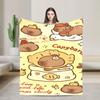 Cute Capybara Blankets  Flannel Awesome Warm Throw Blanket for Coverlet Decoration