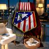 Coperta con Stampa Atletico Madrid - Morbida e Confortevole, per Camera da Letto, Viaggio, Divano, Decorazione per la Casa - Regalo di Compleanno o Natale per un Amico