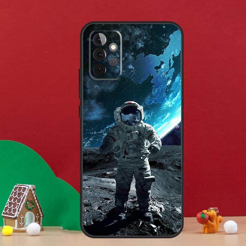 Astronaut Stern Weltraum Hülle Für Samsung Galaxy A55 A52 A32 A12 A33 A06 A16 A26 A36 A56 A15 A53 A13 A34 A54 A14 A17