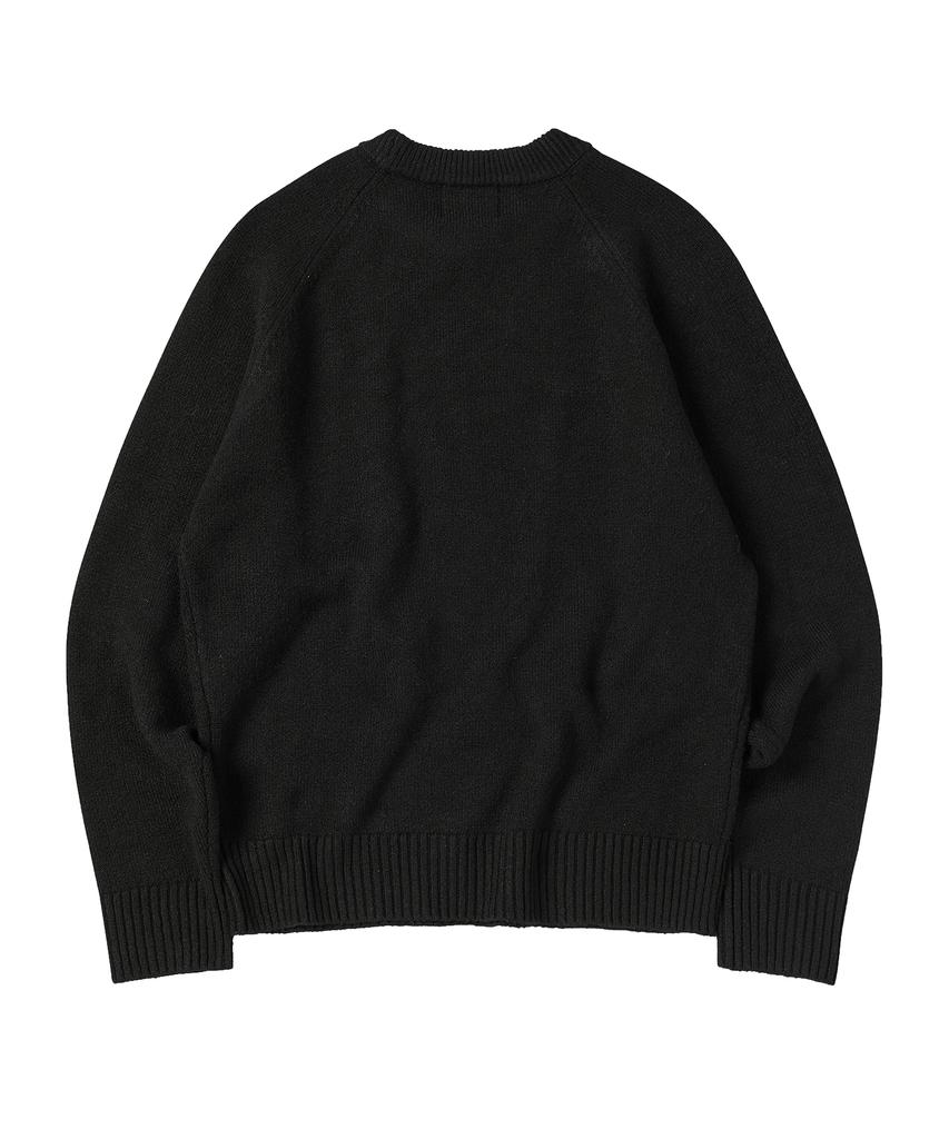 COMONINOZ Multi Tone Pullover [Black]