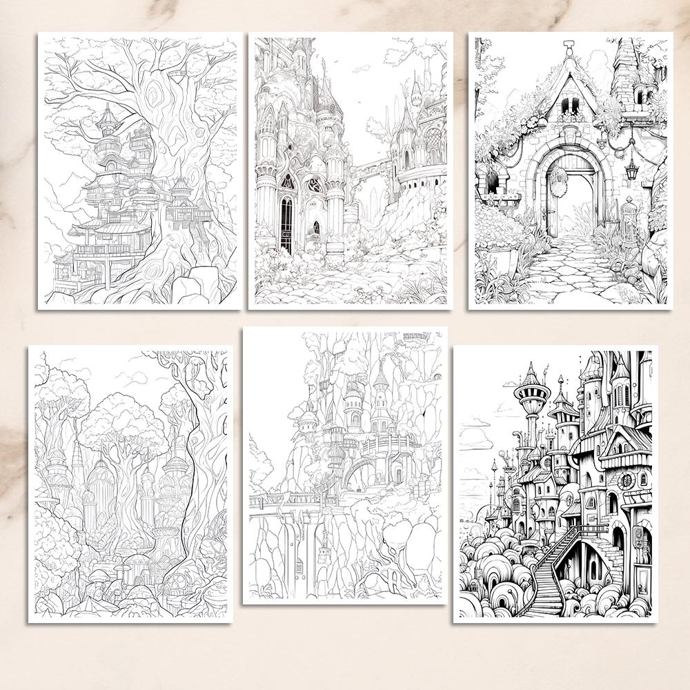 1pc,Adult Coloring Book,Teenagers Coloring Book,25 Different Patterns,100gsm Thick Paper,Stress Relief,Birthday Gift