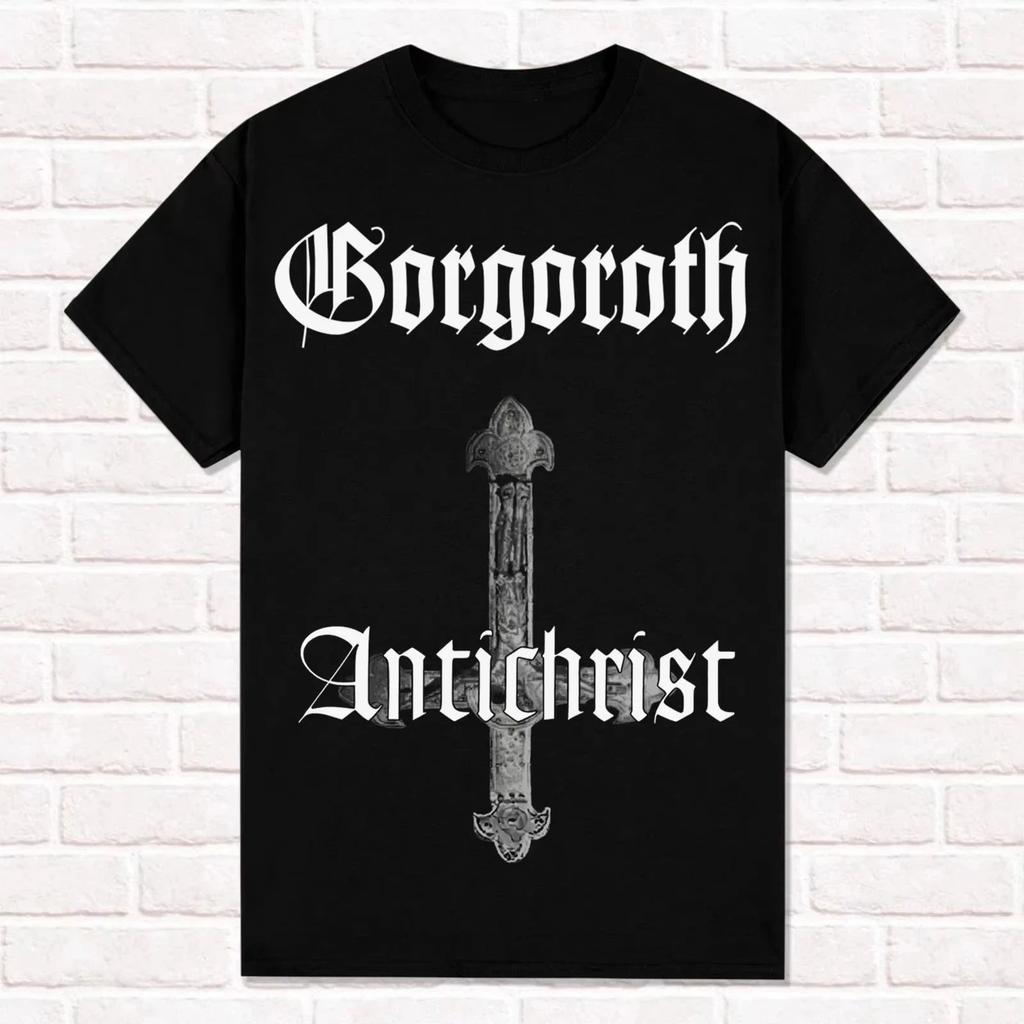 Heavy Metal Rock Band Printed Top Rock Punk Short Sleeve Cotton Crew Neck High Quality T-Shirt Casual Fashion Loose Top Unisex