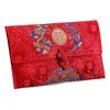 Multiple Patterns Wedding Red Packet Tassel Design Best Wishes Brocade Red Envelope HongBao Embroidery New Year's Blessing Bag