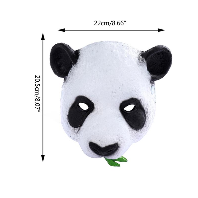 Verkleidungsrequisiten Männliche und weibliche Panda-Masken Anime-Maske Cosplay Tanzparty Aufführung Bar Party Atmosphäre