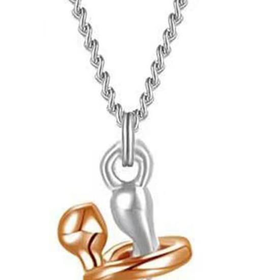 Colier pandantiv cuplu îmbrățișat Colier pandantiv cuplu 3D îmbrățișat Colier dragoste romantică Cadou de Ziua Îndrăgostiților Aniversare