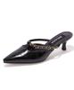 Briana Vintage Chain Mule [Black]