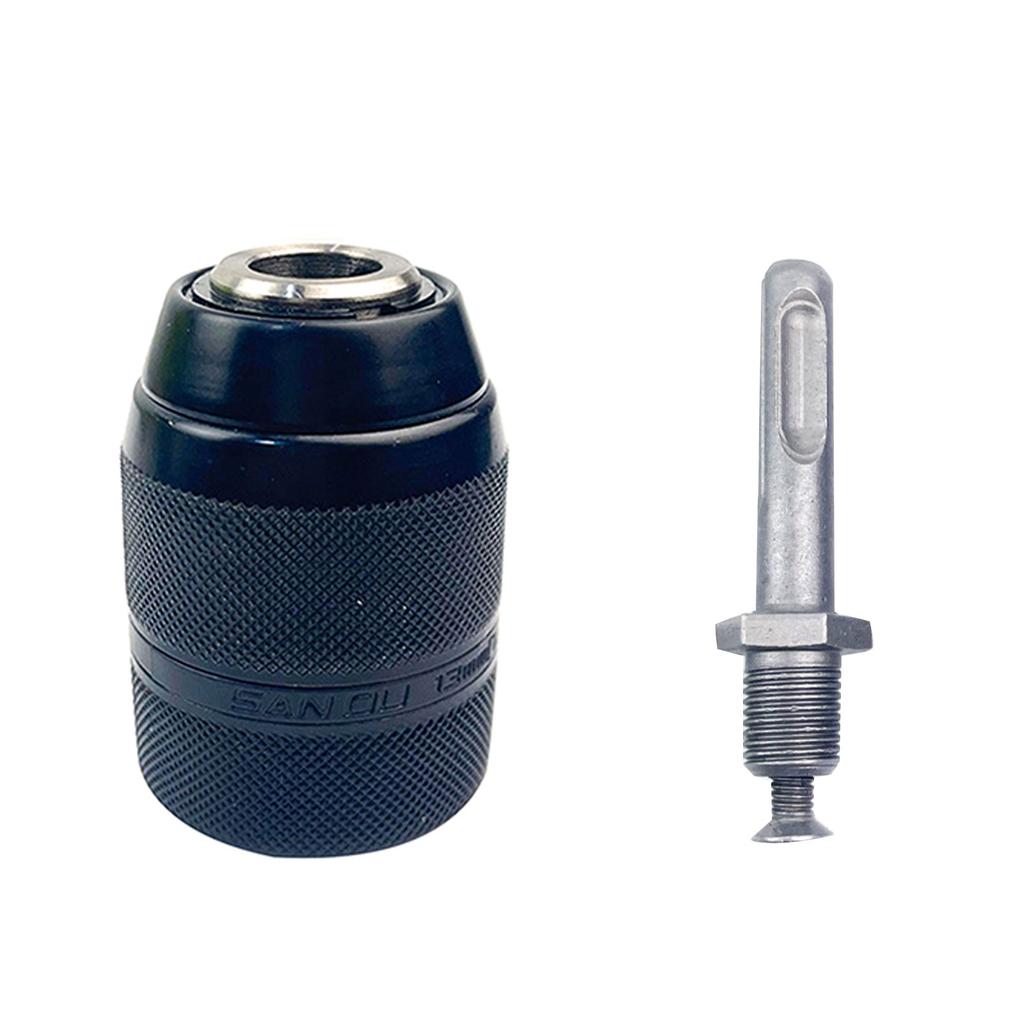 13mm Hand-tight Hexagonal Drill Adapter Wood Splitting Tools Electric Wrench Adapt Your Power Drill To High Torque