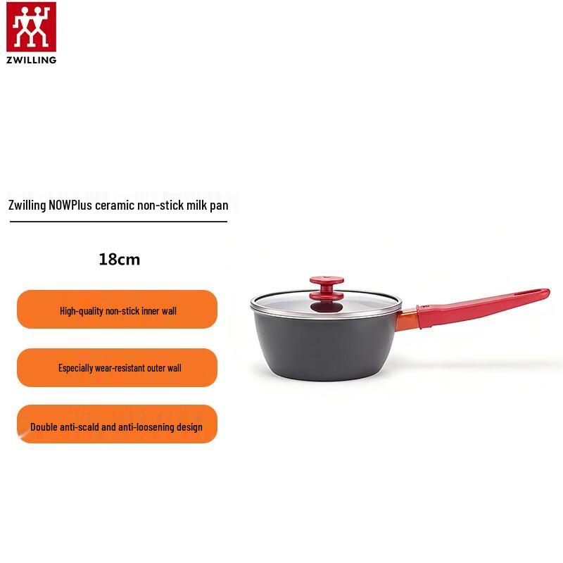 ZWILLING NOW Plus 18cm Ceramic Non-Stick Saucepan