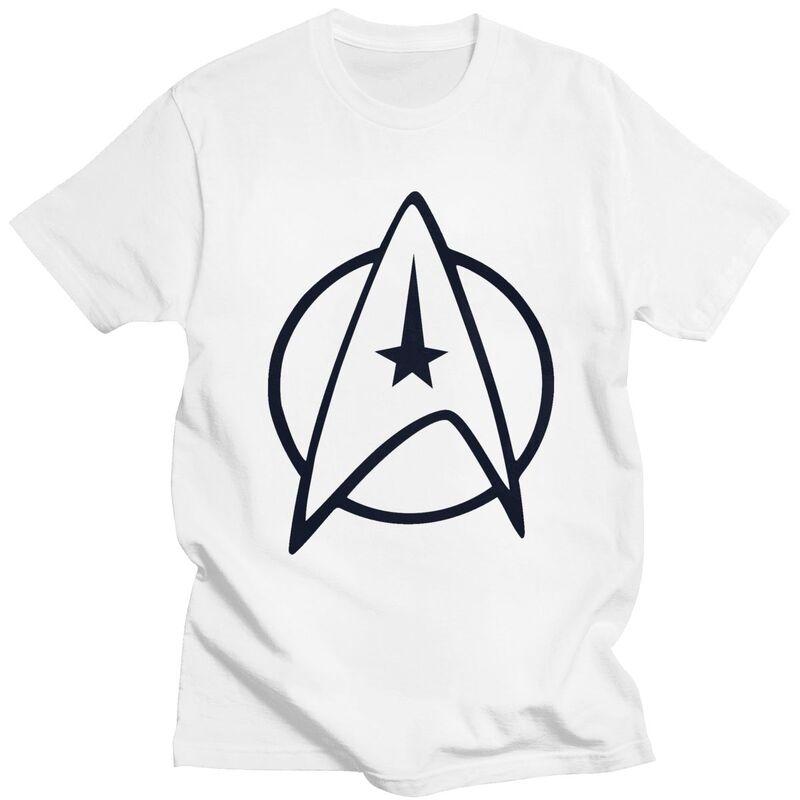 Custom Male Treks Movie Star T Shirt ShortSleeve Cotton Tshirt Stylish Tshirt Leisure Tee Slim Fit Clothes M