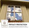 Window Privacy Film Anti Look Vinyl Glass Screen Foil Anti Heat Tint Mirror Stickers Rolls Non Adhesive UV Protection House Tool