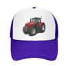 Černá Grafika Traktory Zemědělství Farm-Machine Equipt Bottoming 2023 Summer Mesh Baseball Cap Sunhat Breathable Hats Casquette