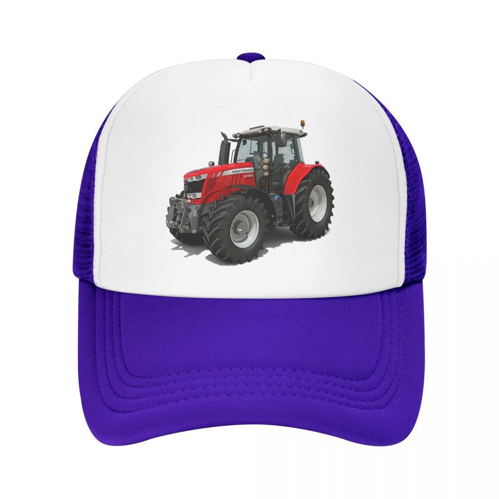 Černá Grafika Traktory Zemědělství Farm-Machine Equipt Bottoming 2023 Summer Mesh Baseball Cap Sunhat Breathable Hats Casquette