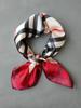 New Beige Green Giraffe Silk Scarf Summer Fall Elegant Satin Small Square Head Scarves Fashion Accessories Headband