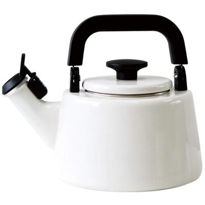 Whistling Kettle, Induction Compatible, Cotton, 2.1L, White, CTN-2.1WK.W