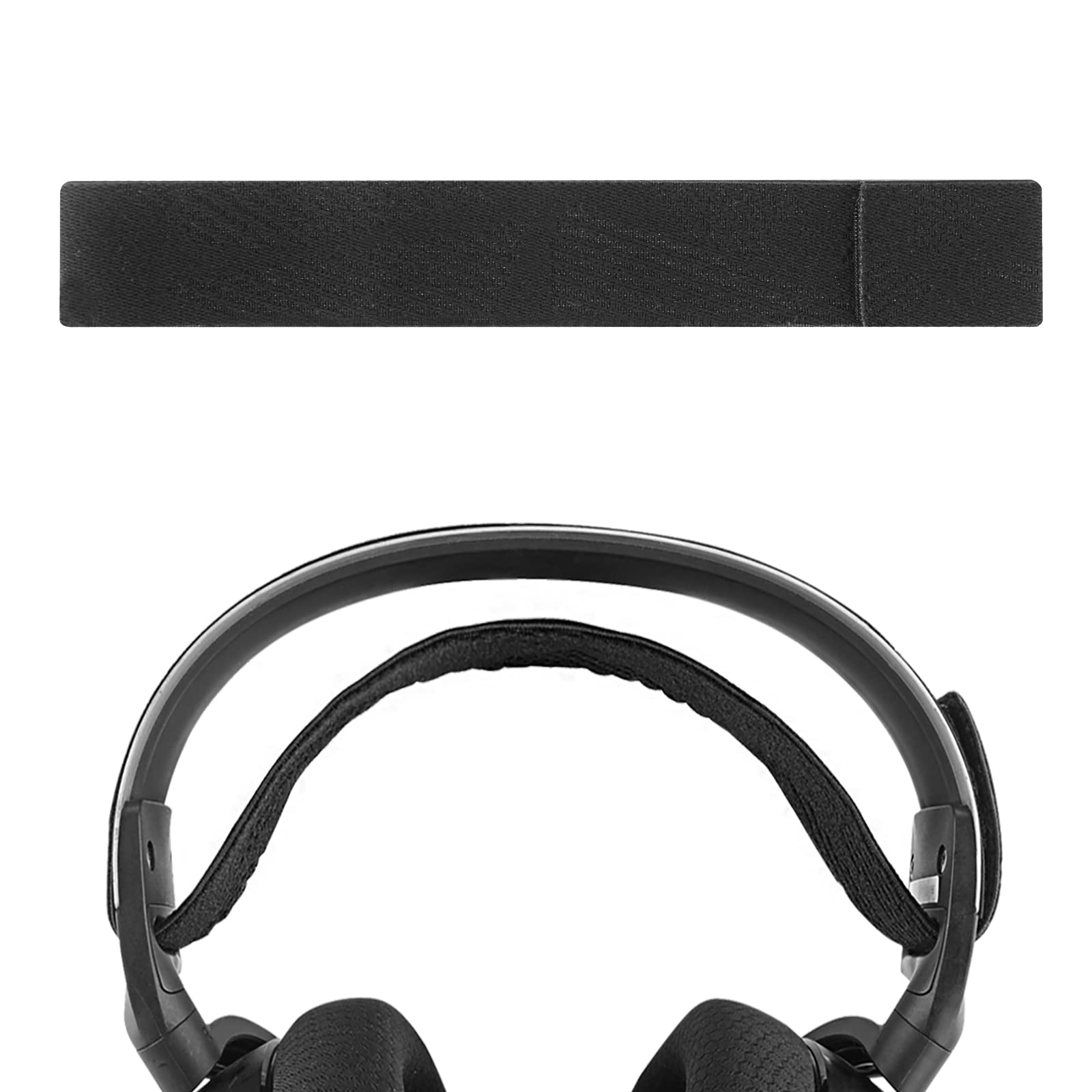 

Geekria Replacement Headband with Lambskin Elastic Pads for SteelSeries Arctis 7, Arctis 9X, and Arctis PRO (Black)