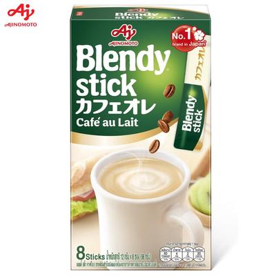 Ajinomoto Blendy Stick Café Au Lait, 12 G X 8 Sachets (96 G), 1 Pc / 3 Pcs