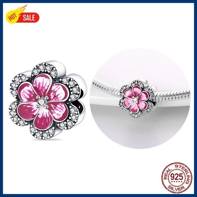 100% 925 Sterling Silver Firefly Charms Evil Eye Air Balloon Blue Charms FitNew Original Bracelet DIY Jewelry Making