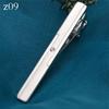 New Metal Silver Color Tie Clip For Men Wedding Necktie Tie Clasp Clip Gentleman Ties Bar Crystal Tie Pin For Men's Accessories