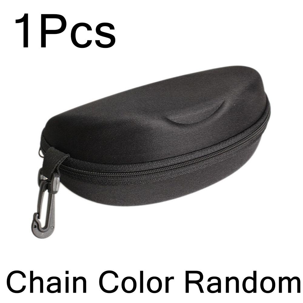 

1/2 шт. Чехлы для солнцезащитных очков на молнии с жестким корпусом, Портативные чехлы для очков для пресбиопии, Дорожные чехлы для очков, Ева с пластиковым крючком для мужчин