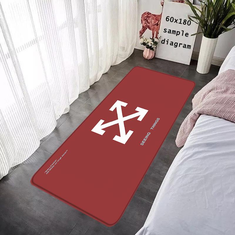 Floor Mat Non-slip Foot Rug for Entryway Royal Hallway Carpet Enfields Kitchen Water Absorbed Rugs Ideal Bedside Mats Home Decor