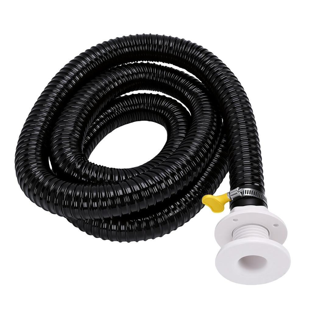 Bilge Pump Hose 1 1 8 Inch Marine Bilge Pump Plumbing Kit Easy Installation with 2 Stainless Steel Clamps
