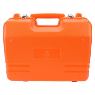 Estuche de Transporte para Estación Total Prismática Diseño de Doble Cierre Caja de Transporte para Instrumento de Topografía para Exterior