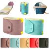 Portofel Organizator din Piele pentru Bani, Portofelul Cash Wrap, Suport de Bani Handy cu Acces Rapid la Numerar, Portofel Mic Compact de Lux pentru Buzunar