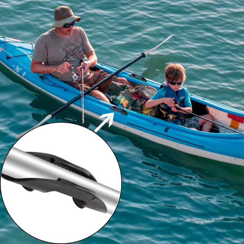 Buy Kayak Paddle Holder Clips Deck Mounted Plastic Universal Kayak