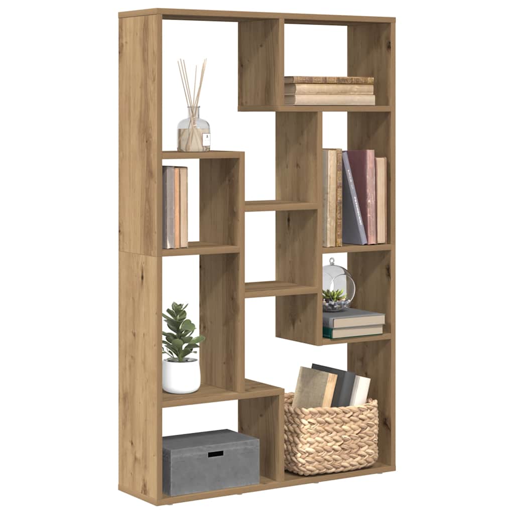 Vidaxl Bookshelf, Artisan Oak, 72X20X120 Cm