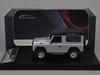 Almost Real Land Rover Defender Silver Scale Complete Diecast Car 410207 1990-2014 - 1/43