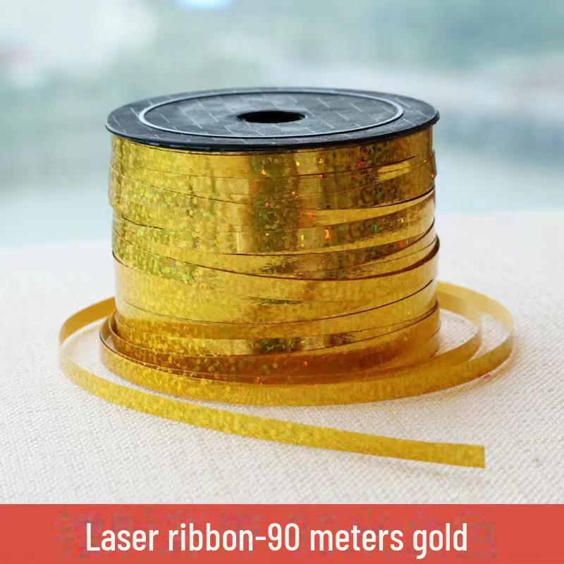 "Holiday Wedding & Valentine's Day Ribbon: Laser Balloon Tie, 90/200/500 Yards"