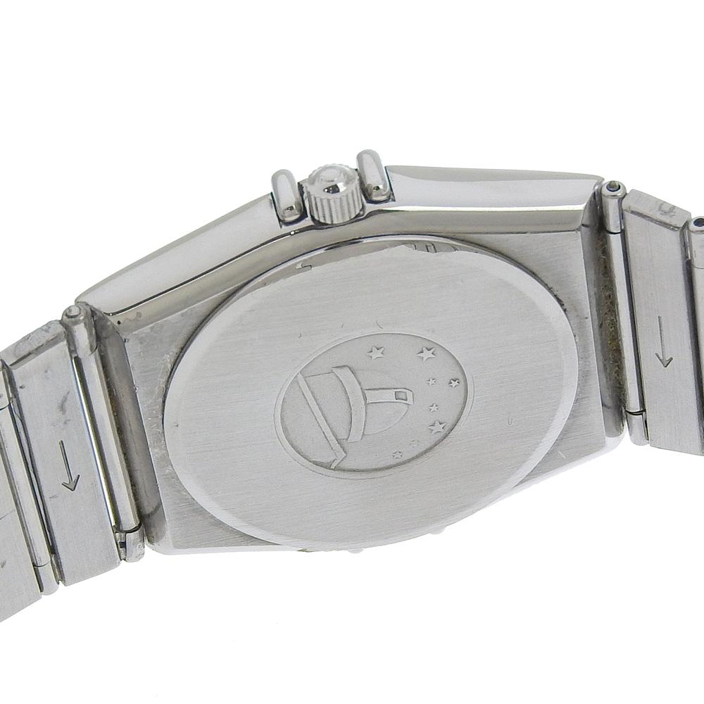Omega Constellation Watches 1510.30 Date beigeDial Stainless Steel Quartz Analog Display Mens Used