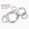 Grade 8.8 Galvanized Open Coil Spring Washer, M3-M30mm