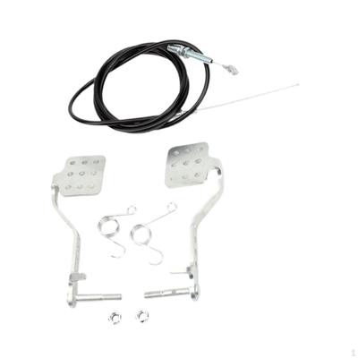 Pedali Go Kart Pedale Freno Acceleratore Alte Prestazioni Pratico Molla per Carrello Radio Flyers