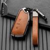Key Case Cover For VW Volkswagen ID3 ID4 ID6 Golf 8 Teramont X Atlas X Cross Sport MK4 MK8 Metal Leather Fob Car Accessories