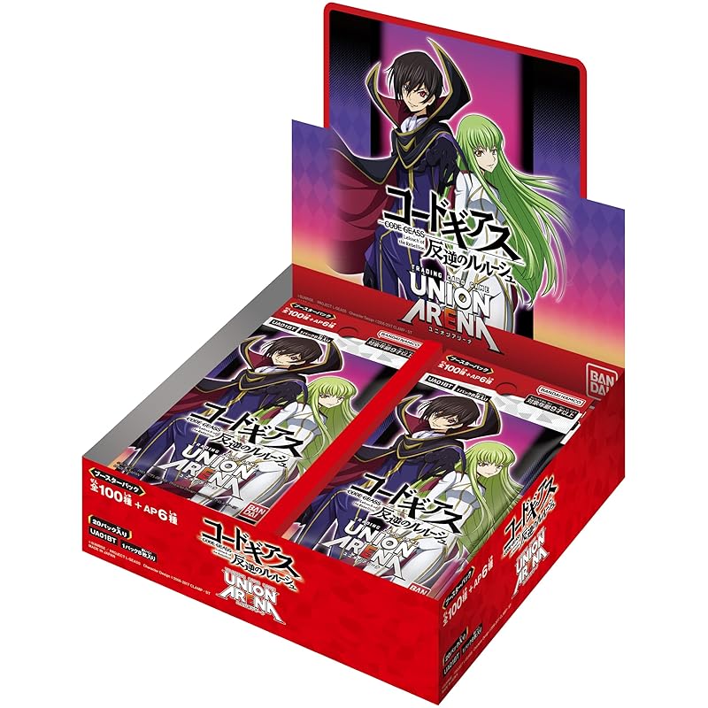 

bandai (BANDAI) UNION ARENA booster pack code geass lelouch of the rebellion (BOX) Contains 20 packs [ UA01BT ]