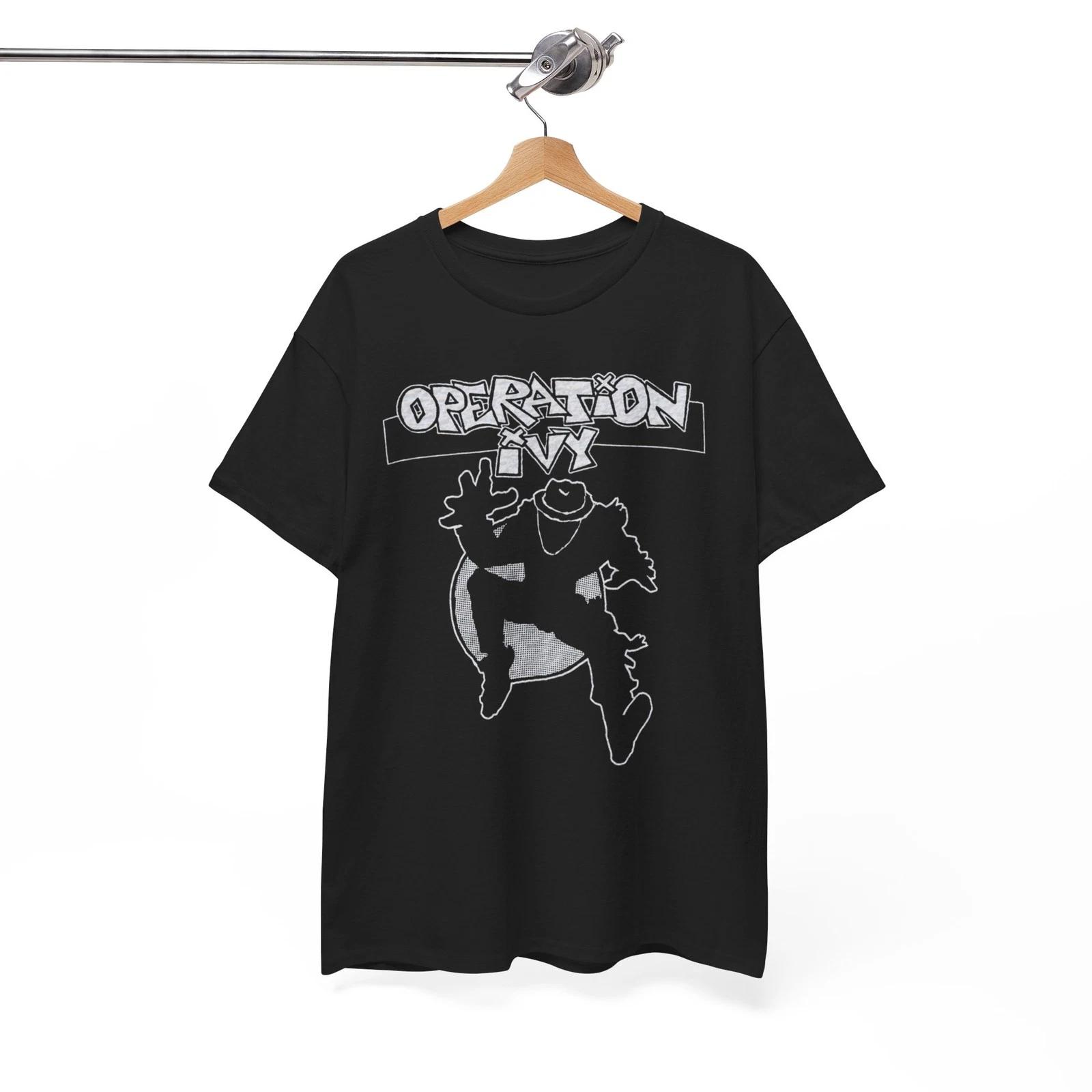 Operation Ivy T-Shirt, Punk Rock Music Band T-Shirt, Unisex Tee XXL