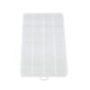 Multiple Grid Boxes Square Transparent Plastic Storage Box Container Case    Sewing Accessories