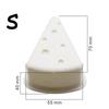 Mini Cheese 3D Mold Baking Handmade Candle Soap Silicone DIY Decorating Tool Chocolate Chocolate Ice Cream Mousse Cake Mold