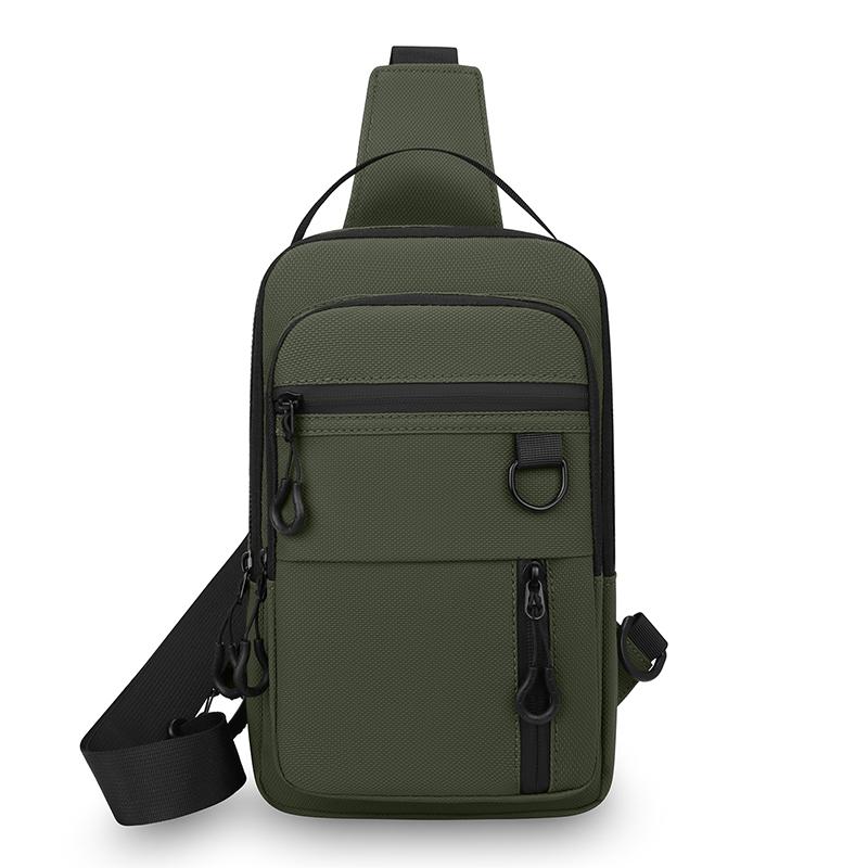 Men's Chest Bag Large Capacity Business Travel Crossbody Bag