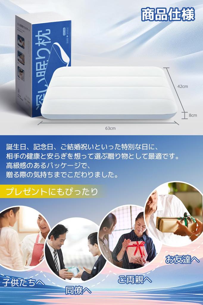 [Third Generation x 5-Star Hotel Specification] Pillow - Neck Pain Relief, Popular Pillow, Memory Foam, Deep Sleep Pillow, Comfortable Sleep,