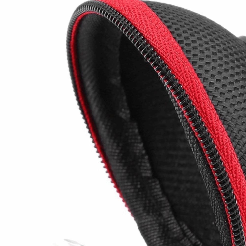 Oxford Cloth Cue Ball Bag EVA Protective Cover Billiard Ball Carrying Case  Billiard Accessories чёрный/красный