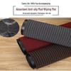 Minimalist Striped PVC Doormat