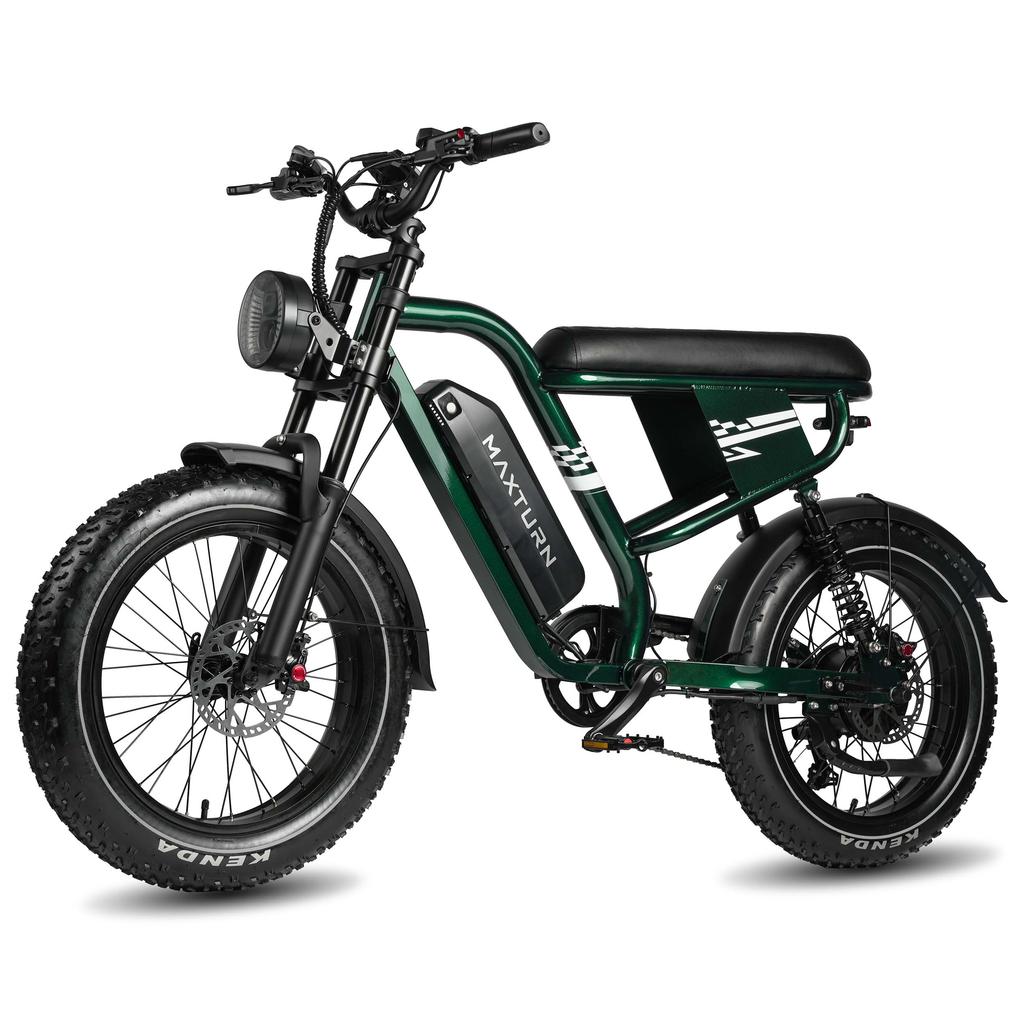 MAXTURN MX10 Elektrisches Mountainbike mit 48V 13,5Ah Akku, Shimano 7-Gang