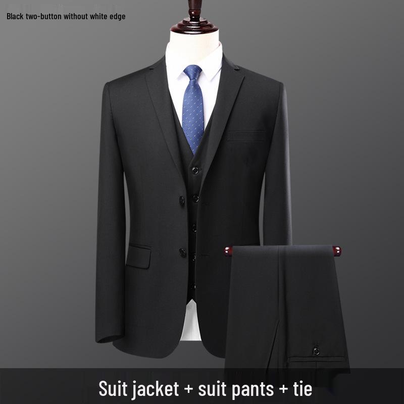 Men's Slim Fit Casual Suit Set: Wedding, Engagement, Ceremony & Business Formal Wear