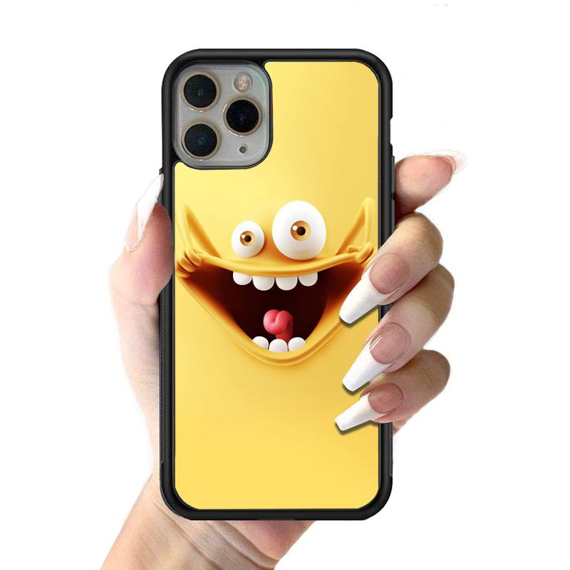 

Силіконовий чохол для телефону зі смішним обличчям PC+TPU для iPhone 11 12 13 Pro Max 8 7 6 Plus X SE XR Hard Fundas iphone 6 or 6s