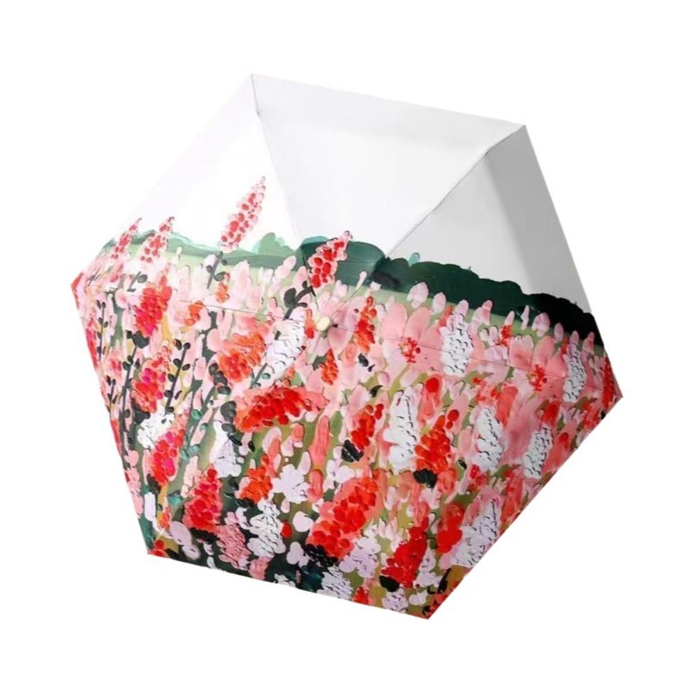 Folding Mini Sun Umbrella Portable Sun Rain Umbrella Stylish Compact Pocket Umbrella  Rain Or Shine