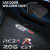 Dgwxr9 1/2Pcs For 208 GT Line RCZ R 308 2008 306 Logo Car HD Projector Lamp LED Auto Door Welcome Light Interior Decoration Accessories